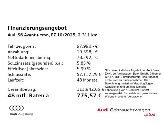 Audi S6 Avant E-tron E-tron Quattro - 2025 - Joinsteer - #4