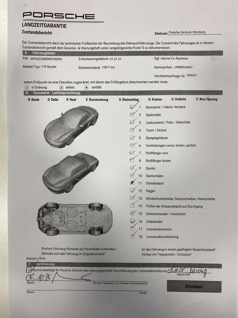 Porsche Boxster Sport Chrono Spyder - 2021 - Joinsteer - #24