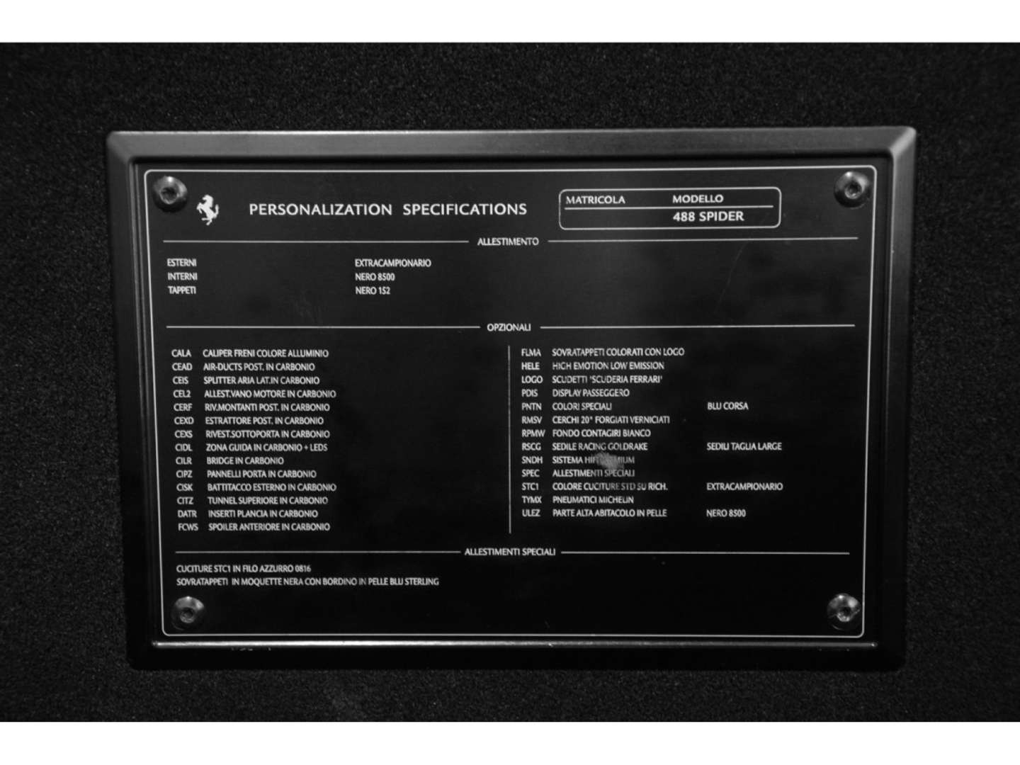 Ferrari 488 Spider - 2016 - Joinsteer - #30