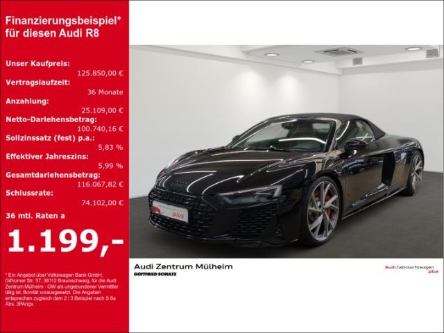 Audi R8 Spyder V10 Performance Quattro FSI Quattro S Tronic - 2021 - Joinsteer