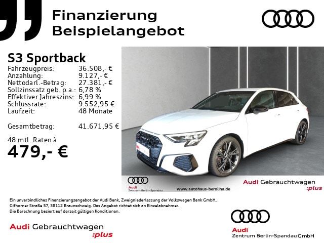 Audi S3 Sportback TFSI Quattro S Tronic - 2023 - Joinsteer - #1