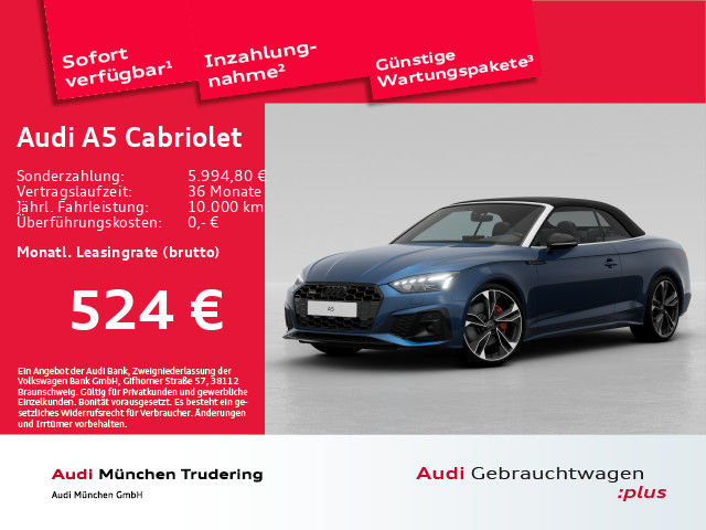 Audi A5 Cabriolet S Line 45 TFSI Quattro - 2024 - Joinsteer