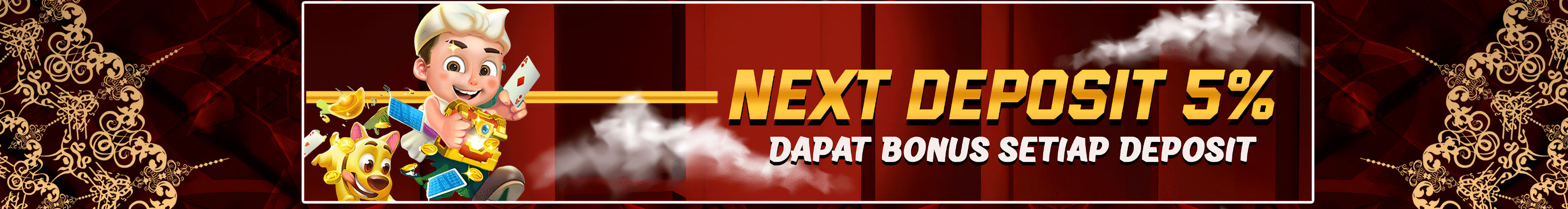 BONUS DEPOSIT HARIAN 5% NASA4D