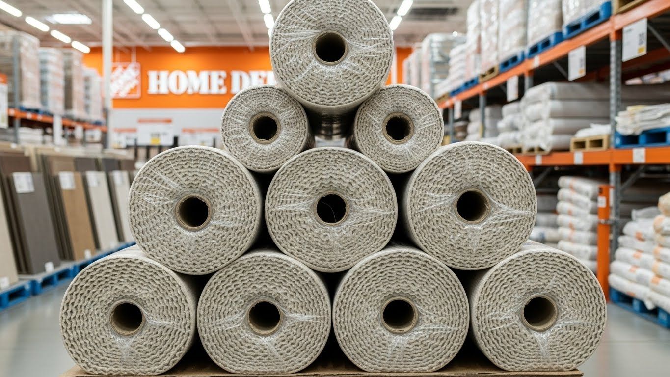 carpet padding home depot selection comparison
