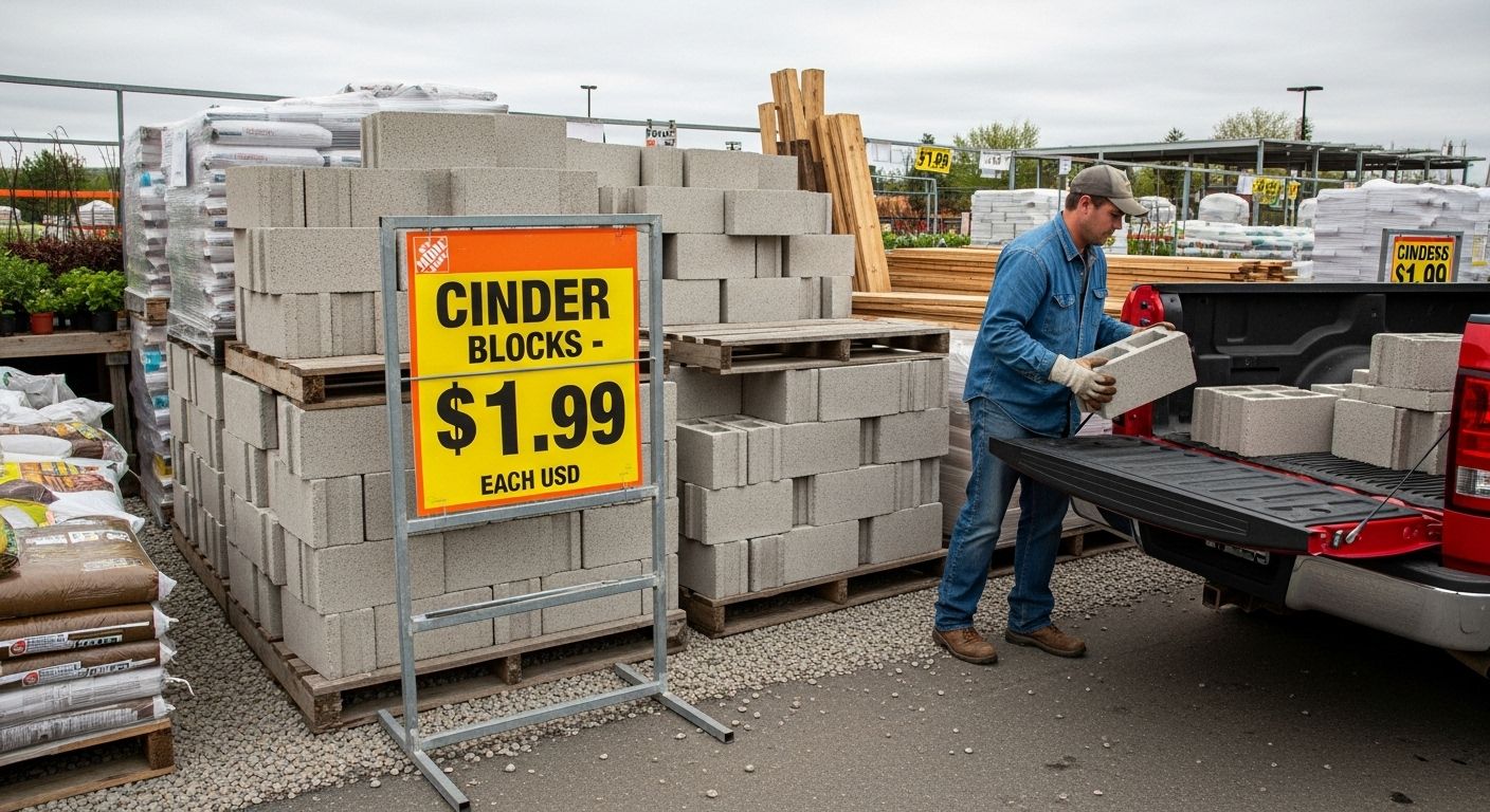 cinder block home depot