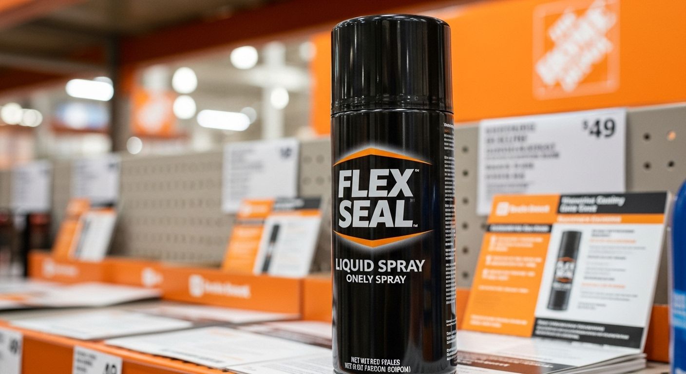 Flex Seal Home Depot: Fix Leaks in Seconds