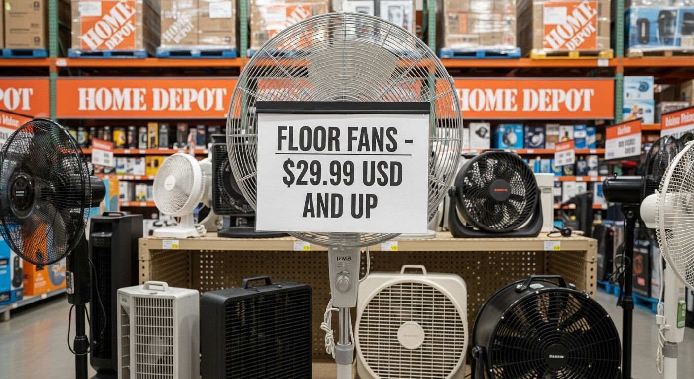 floor fan home depot