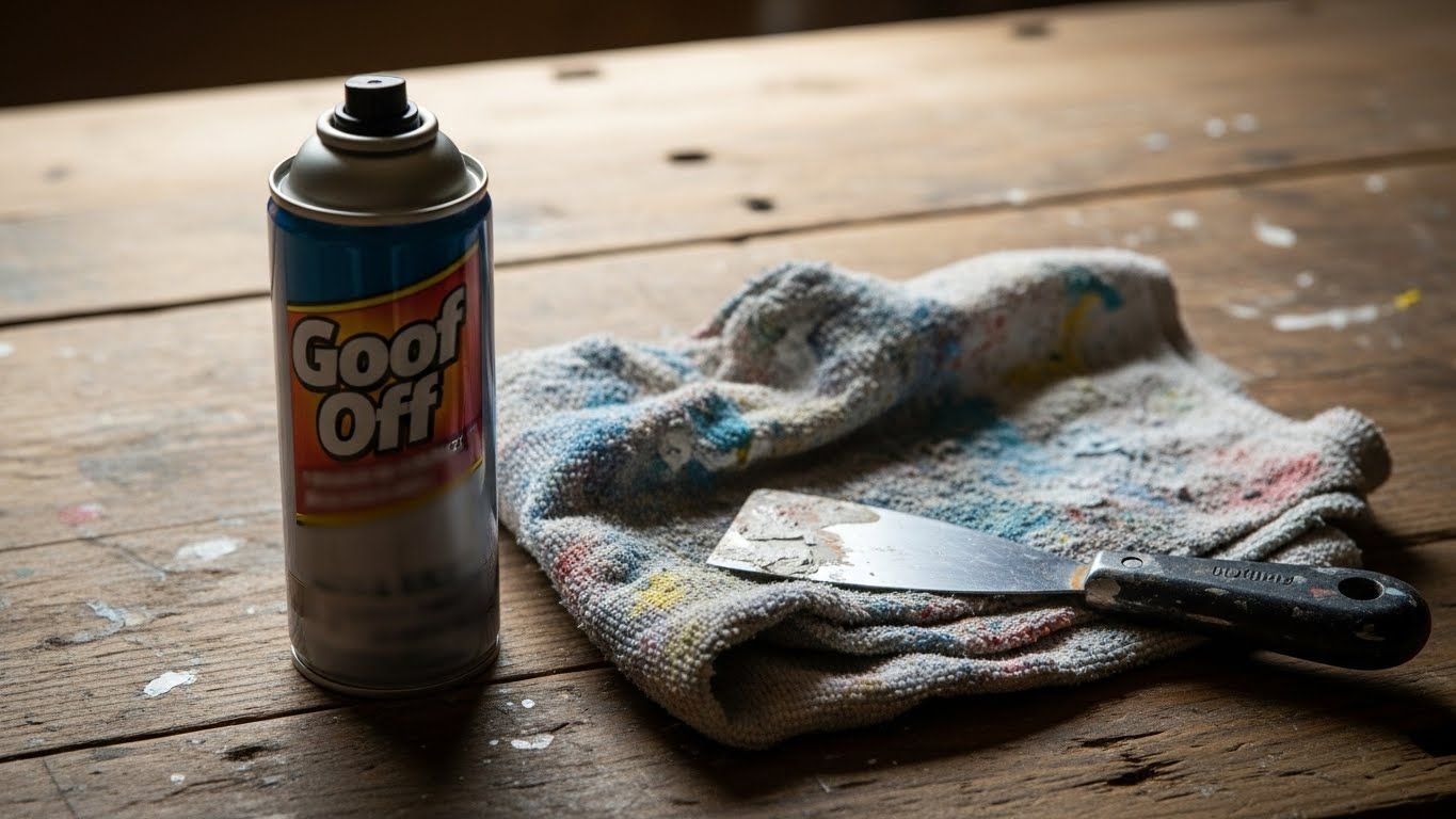 Goof Off Home Depot Adhesive Remover Uses