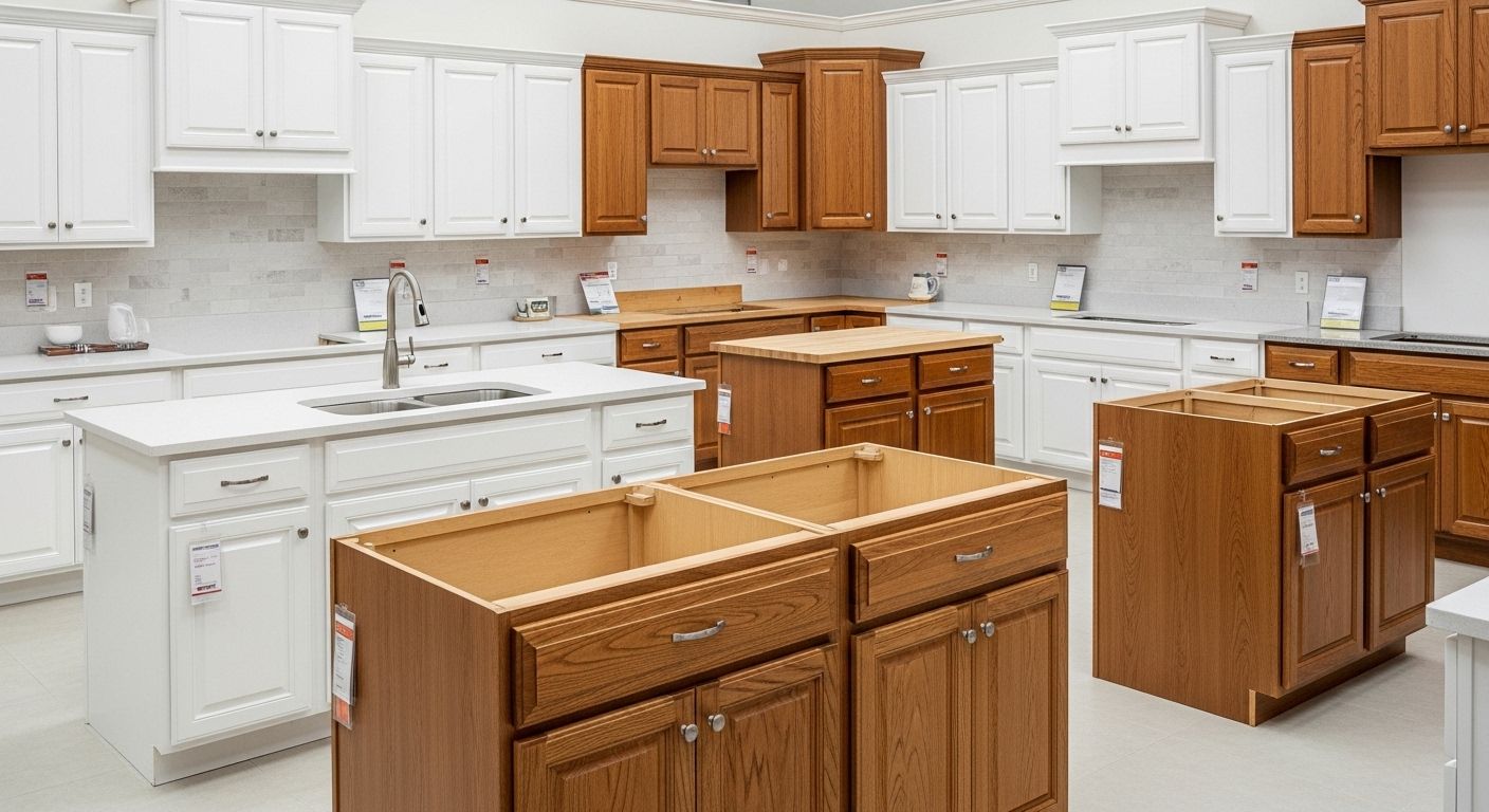 Home Depot Base Cabinets Selection