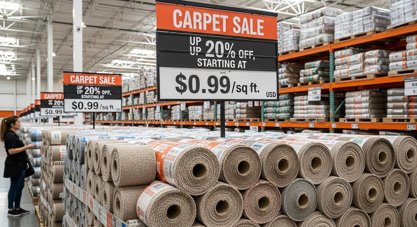Home Depot Carpet Sale: Upgrade Your Floors