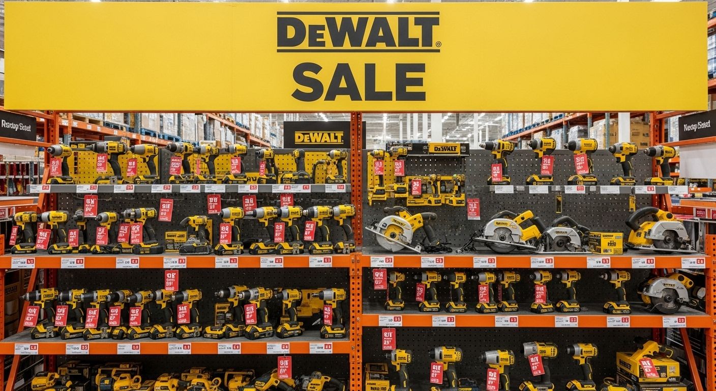 home depot dewalt sale