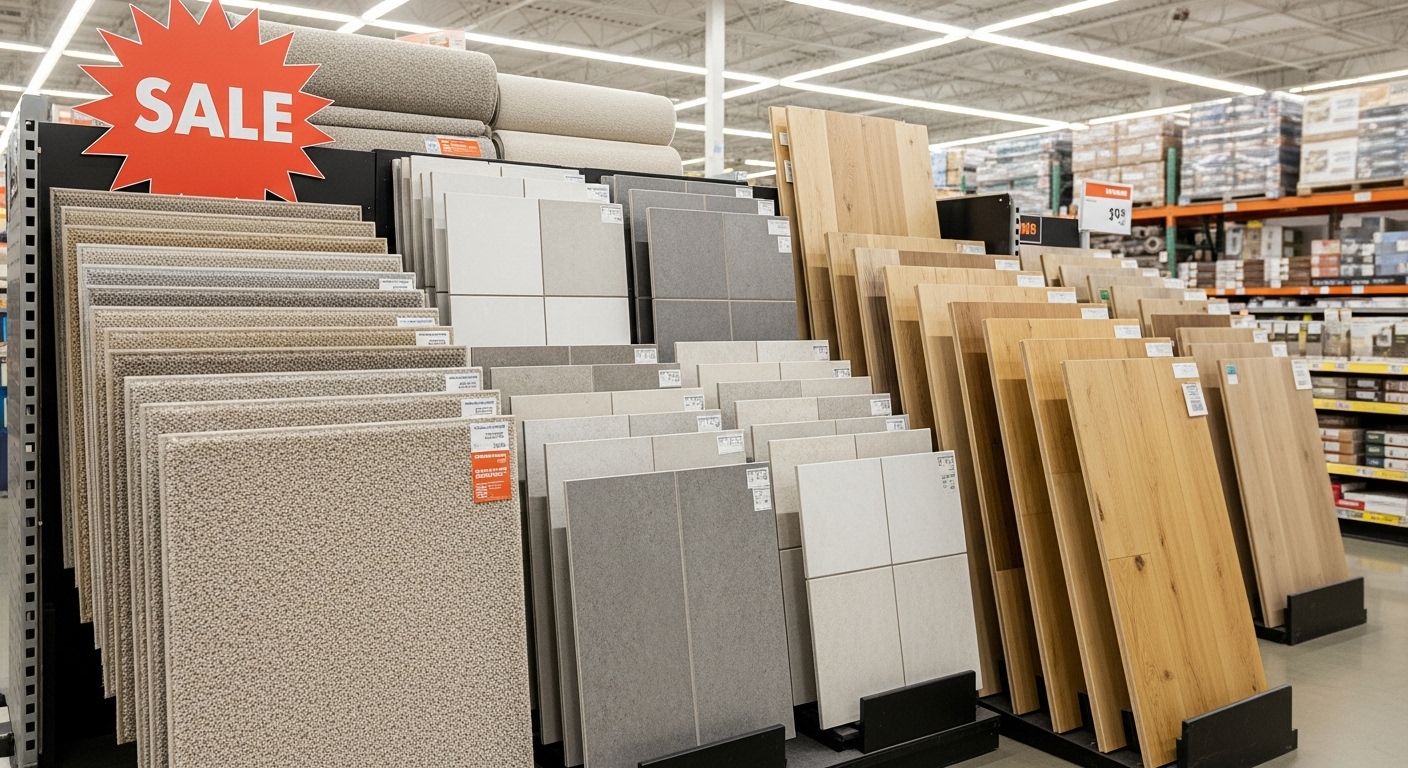 Home Depot Flooring Sale Deals