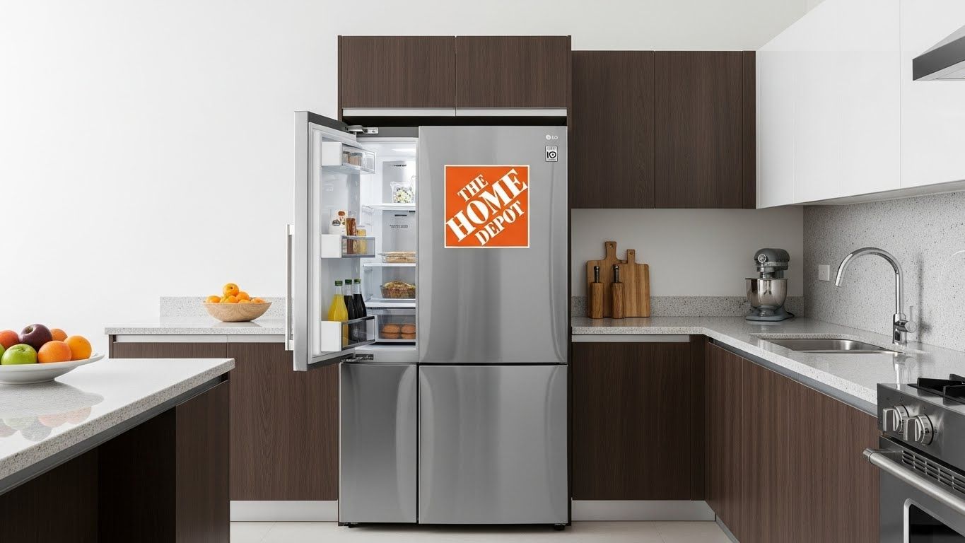 home depot lg refrigerator