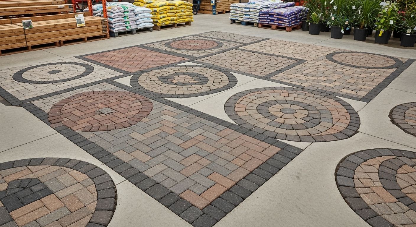 home depot paver stones