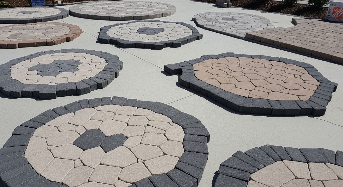 Home Depot Paver Stones Installation