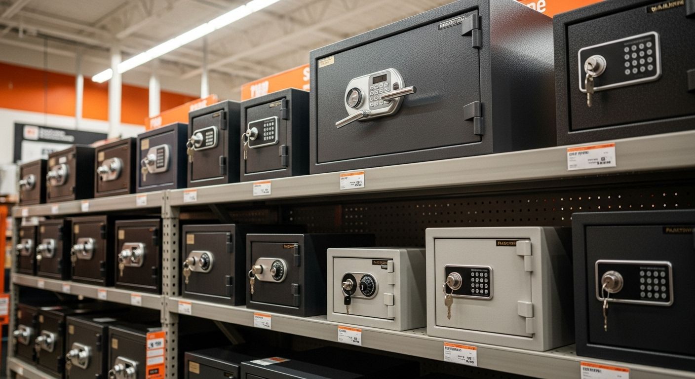 home depot safes