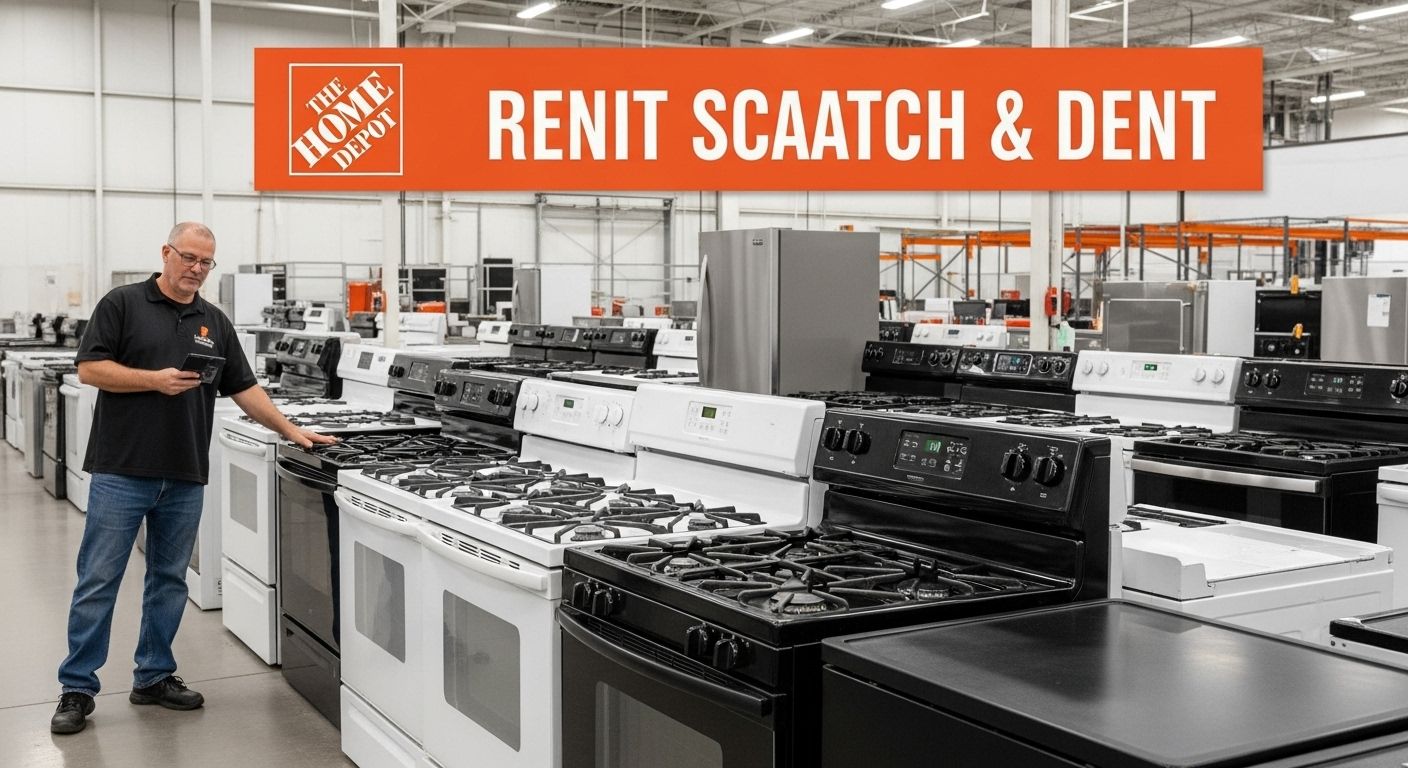 home depot scratch and dent appliances