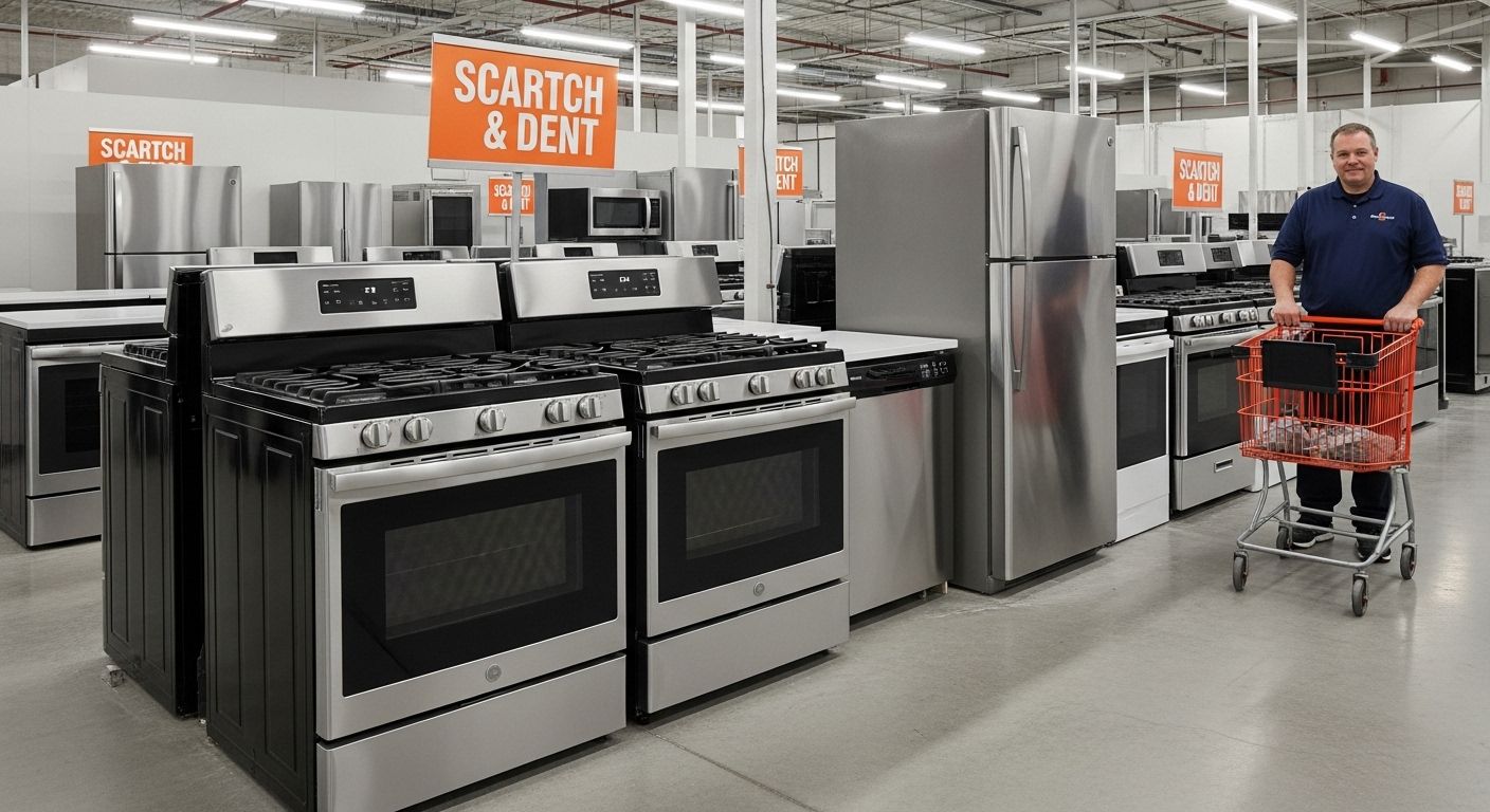 Home Depot Scratch and Dent Appliances: Big Savings