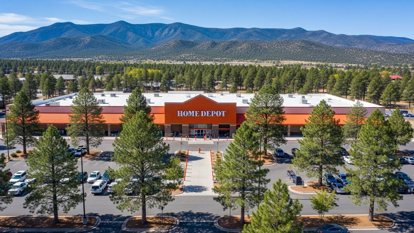 home depot show low az