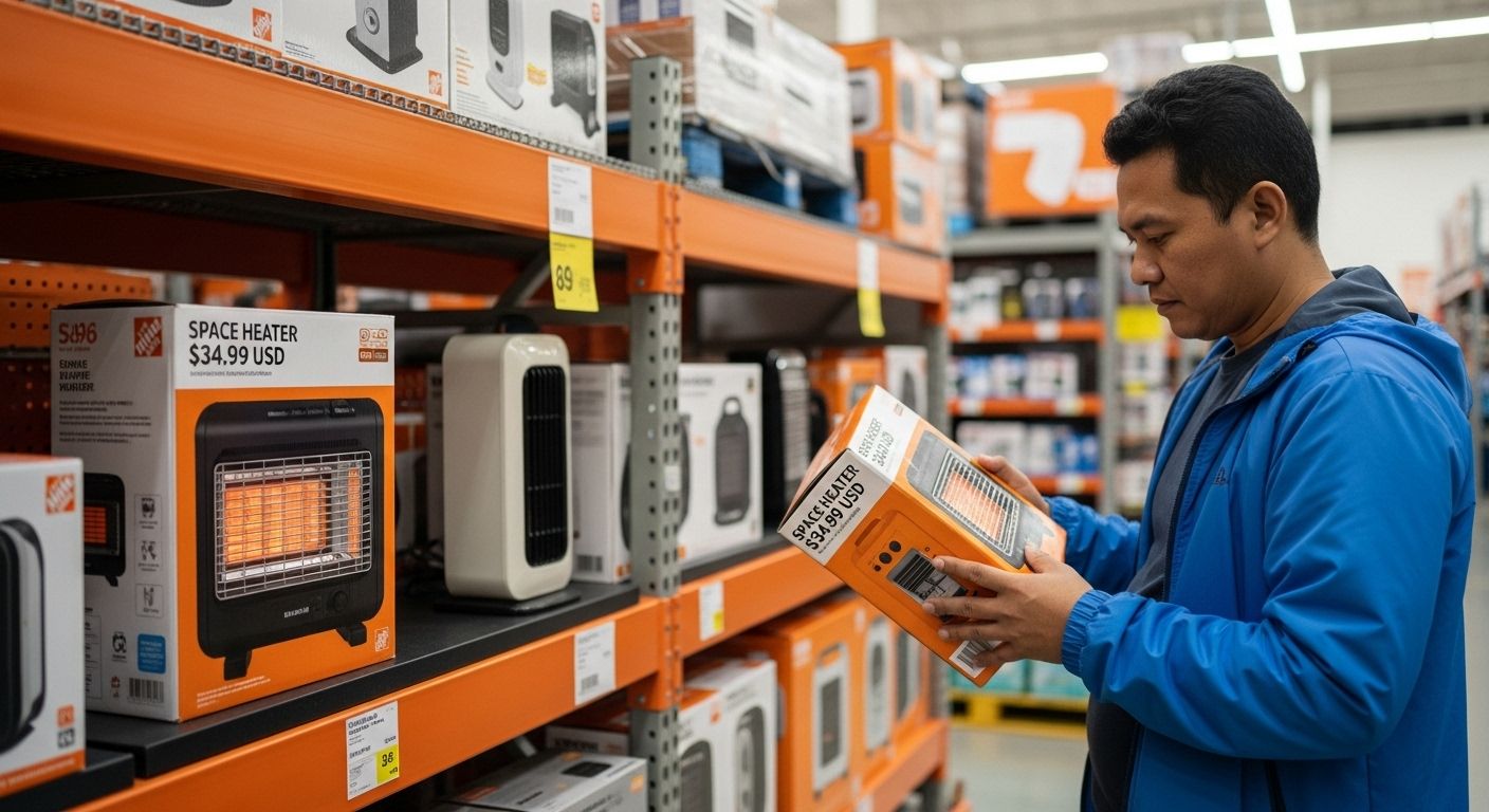 home depot space heater