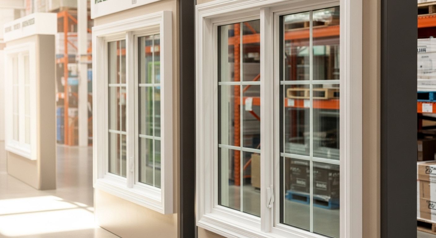 home depot windows in stock