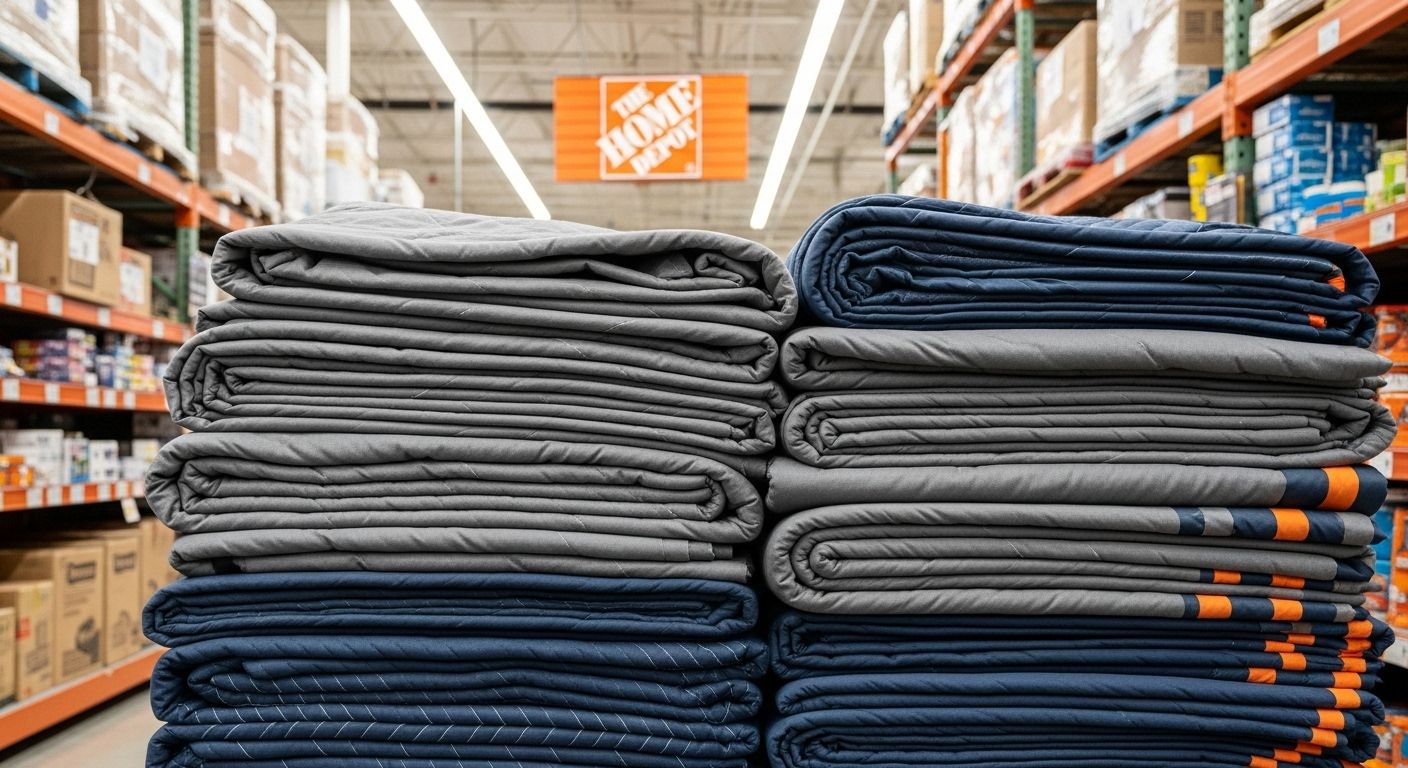 moving blankets home depot