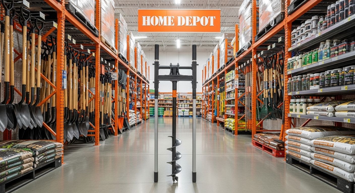 Post Hole Digger Home Depot: Easy Fence Setup