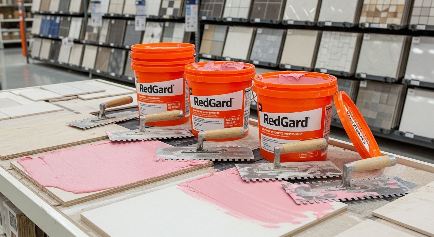 Red Guard Home Depot Waterproofing Guide