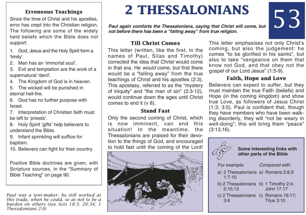 About 2 Thessalonians