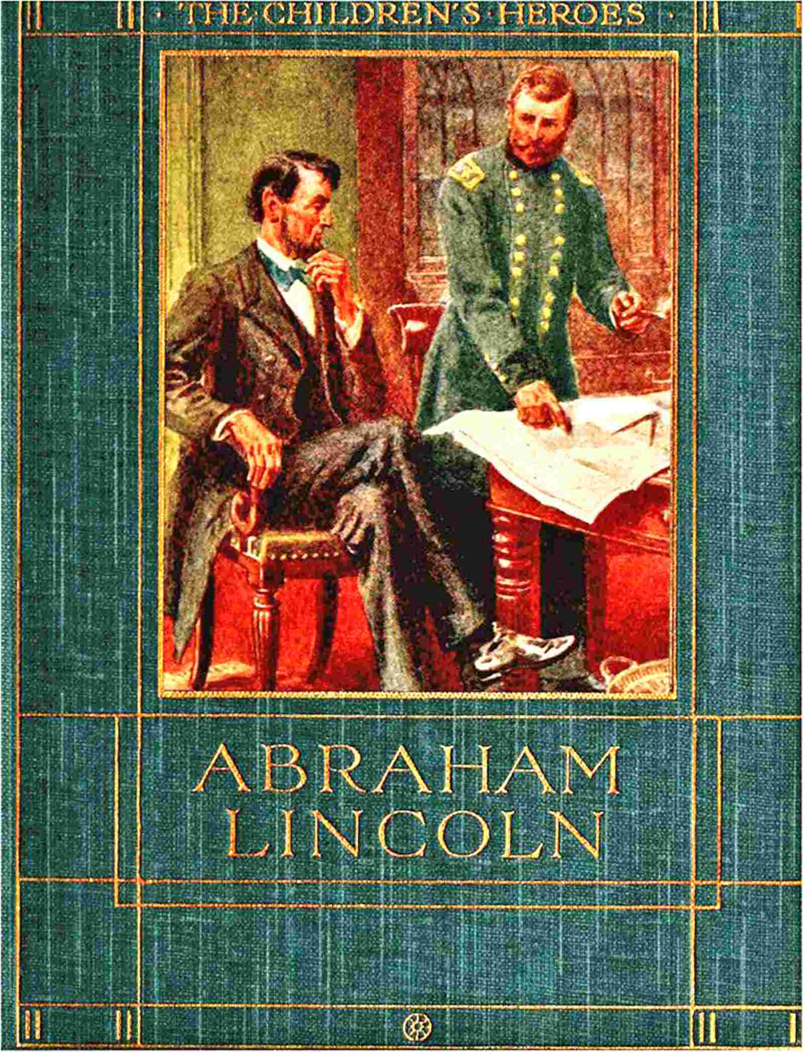 Book cover for The Story of Abraham Lincoln