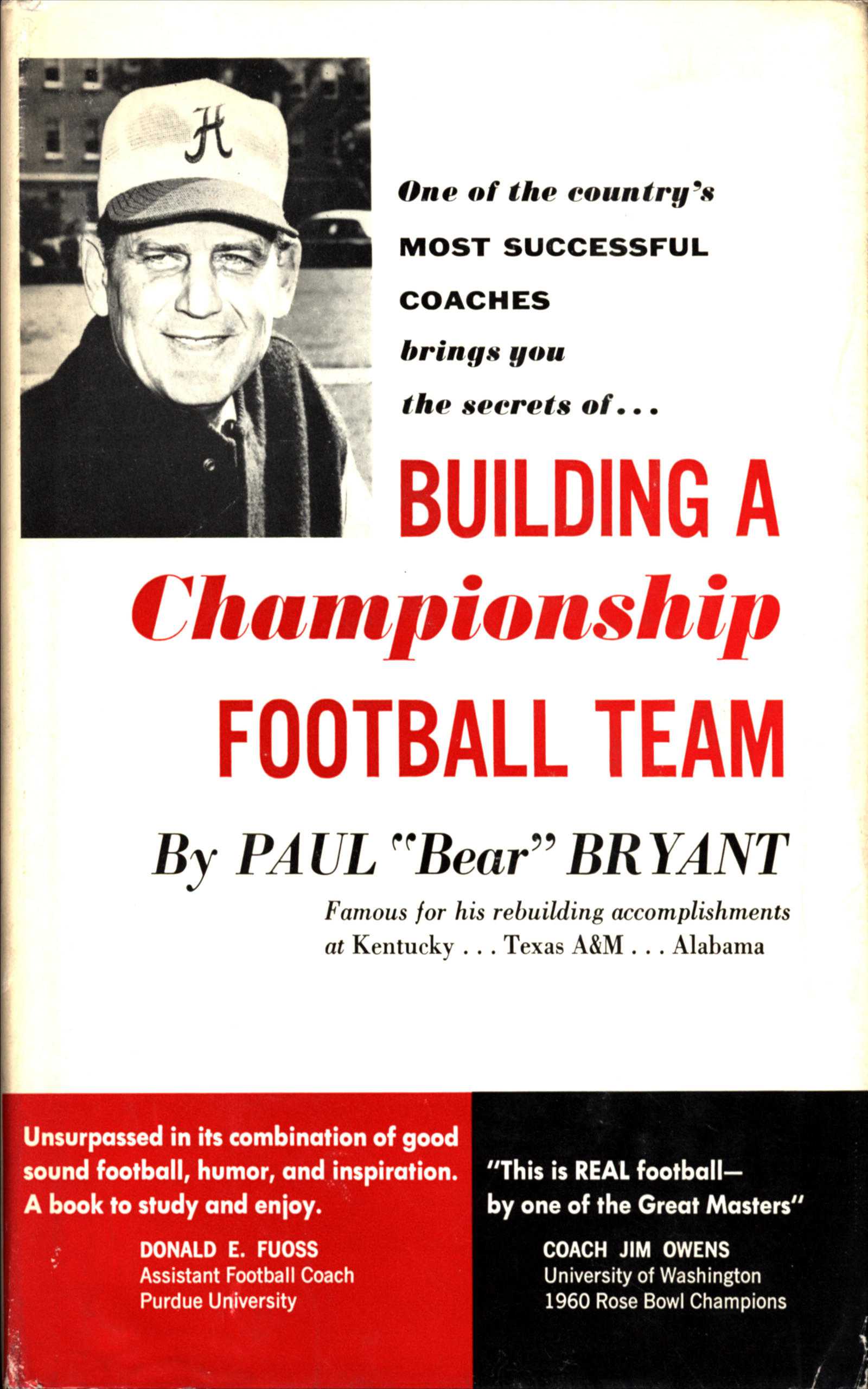 Book cover for Building a Championship Football Team