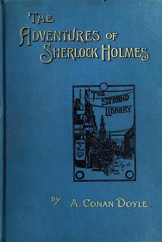 Book cover for The Adventures of Sherlock Holmes