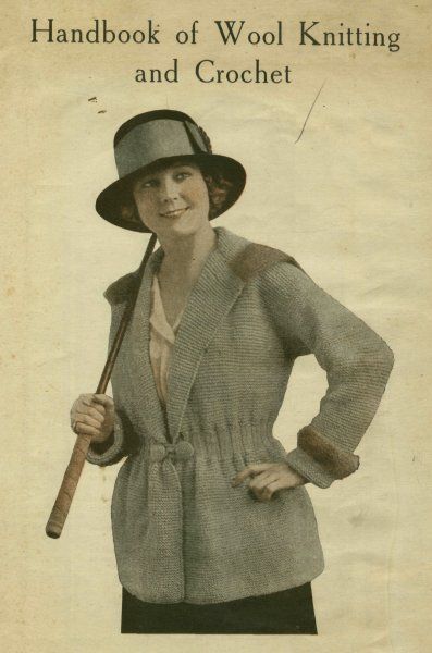 Book cover for Handbook of Wool Knitting and Crochet