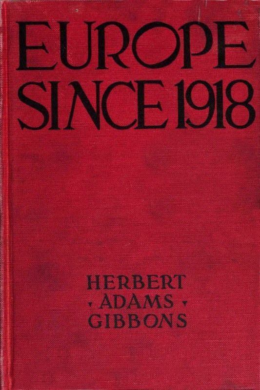 Book cover for Europe Since 1918