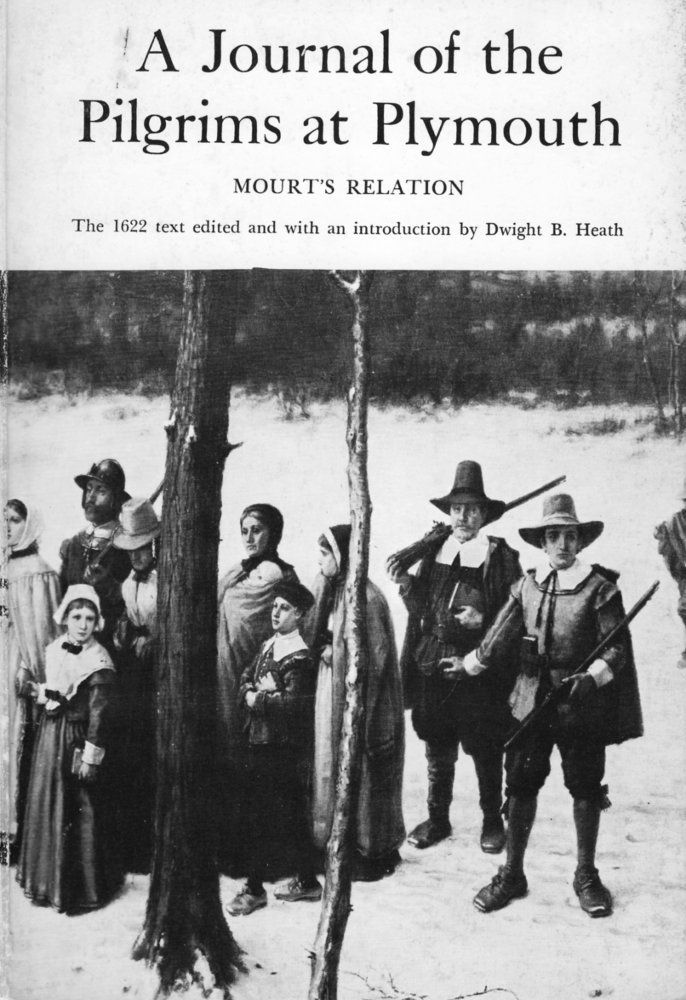 Book cover for A Journal of the Pilgrims at Plymouth