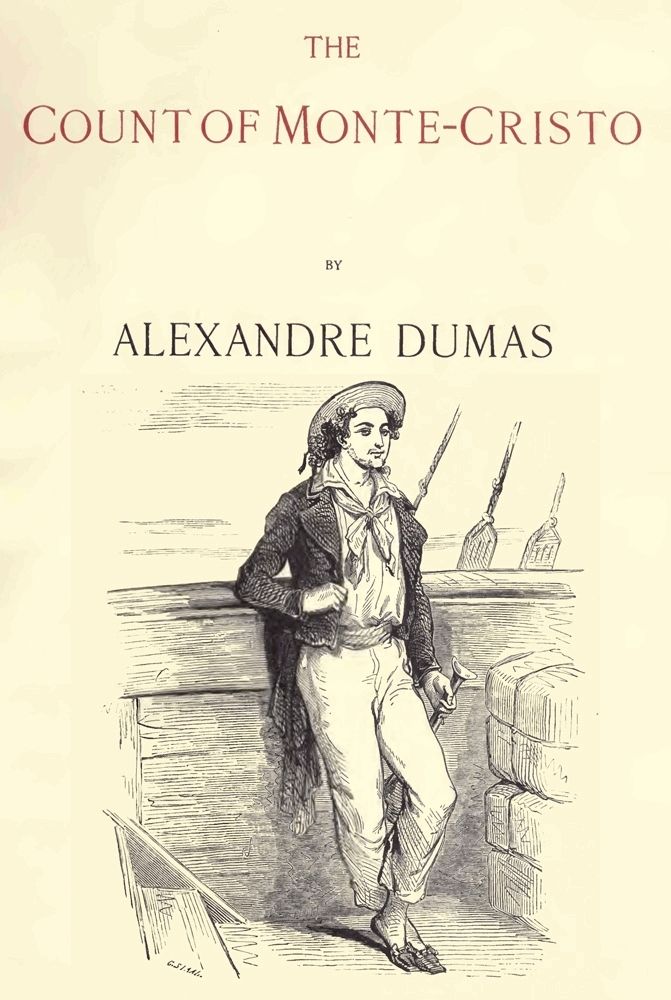 Book cover for The Count of Monte Cristo, Illustrated