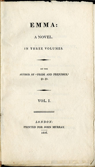 Book cover for Emma