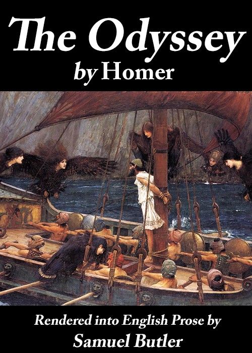 Book cover for The Odyssey