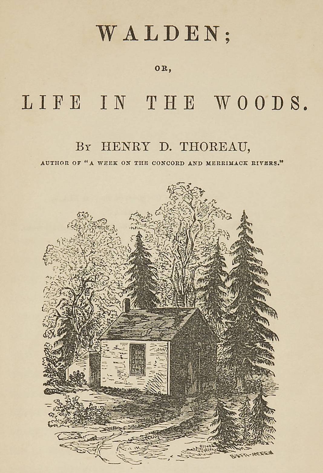 Book cover for Walden, and On The Duty Of Civil Disobedience