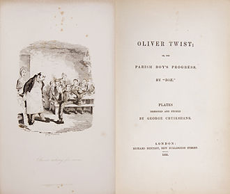 Book cover for Oliver Twist