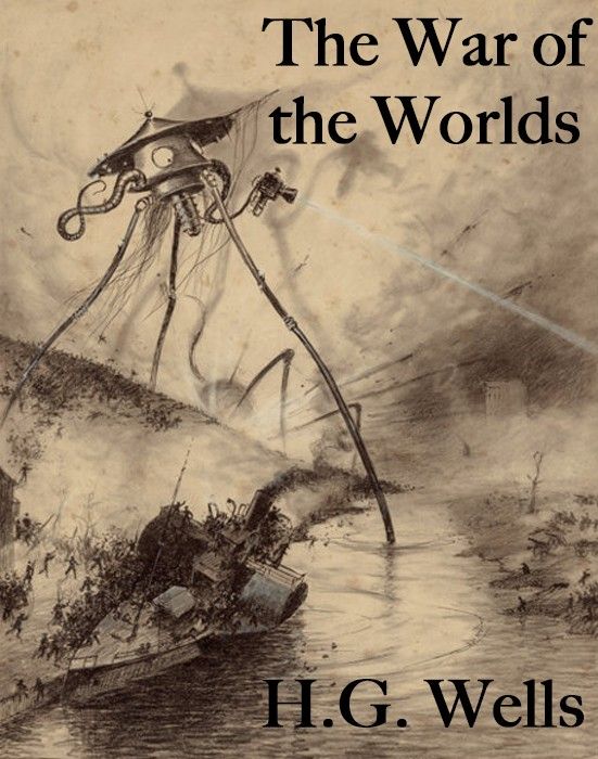 Book cover for The War of the Worlds