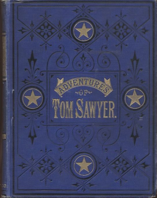Book cover for The Adventures of Tom Sawyer