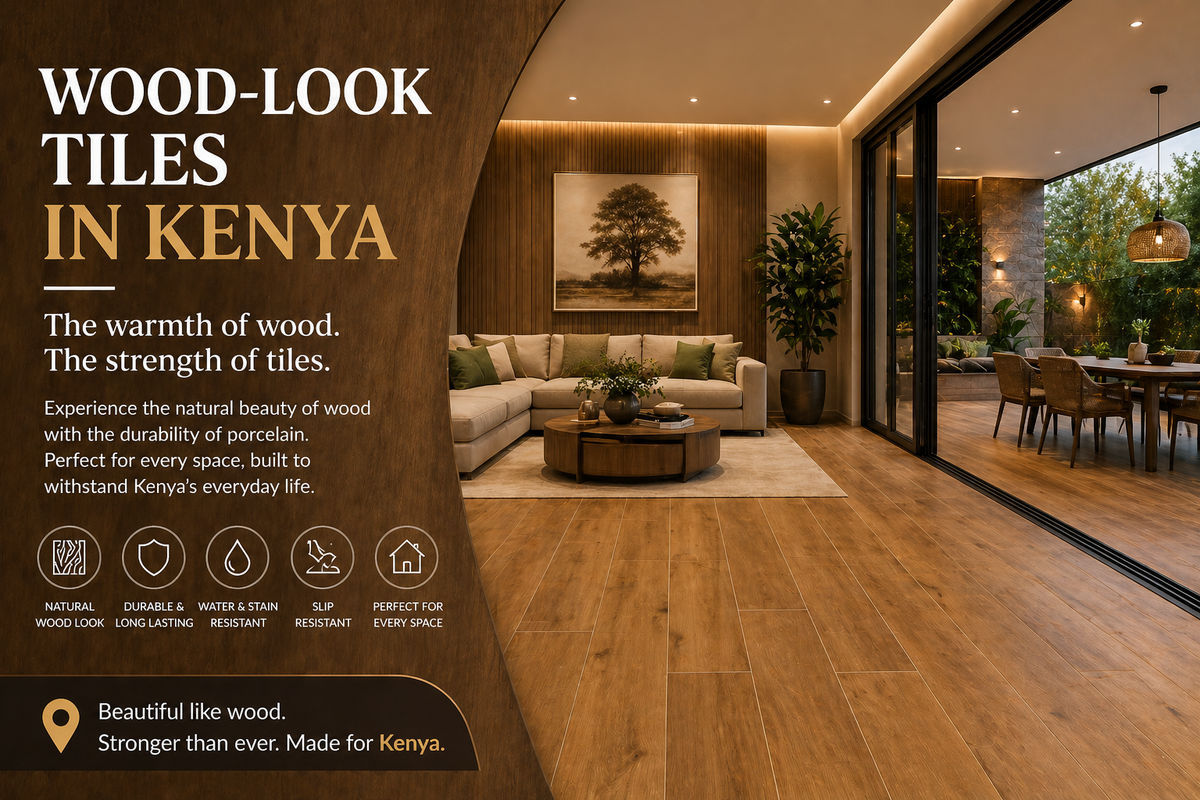 3. Wood-Look Tiles in Kenya