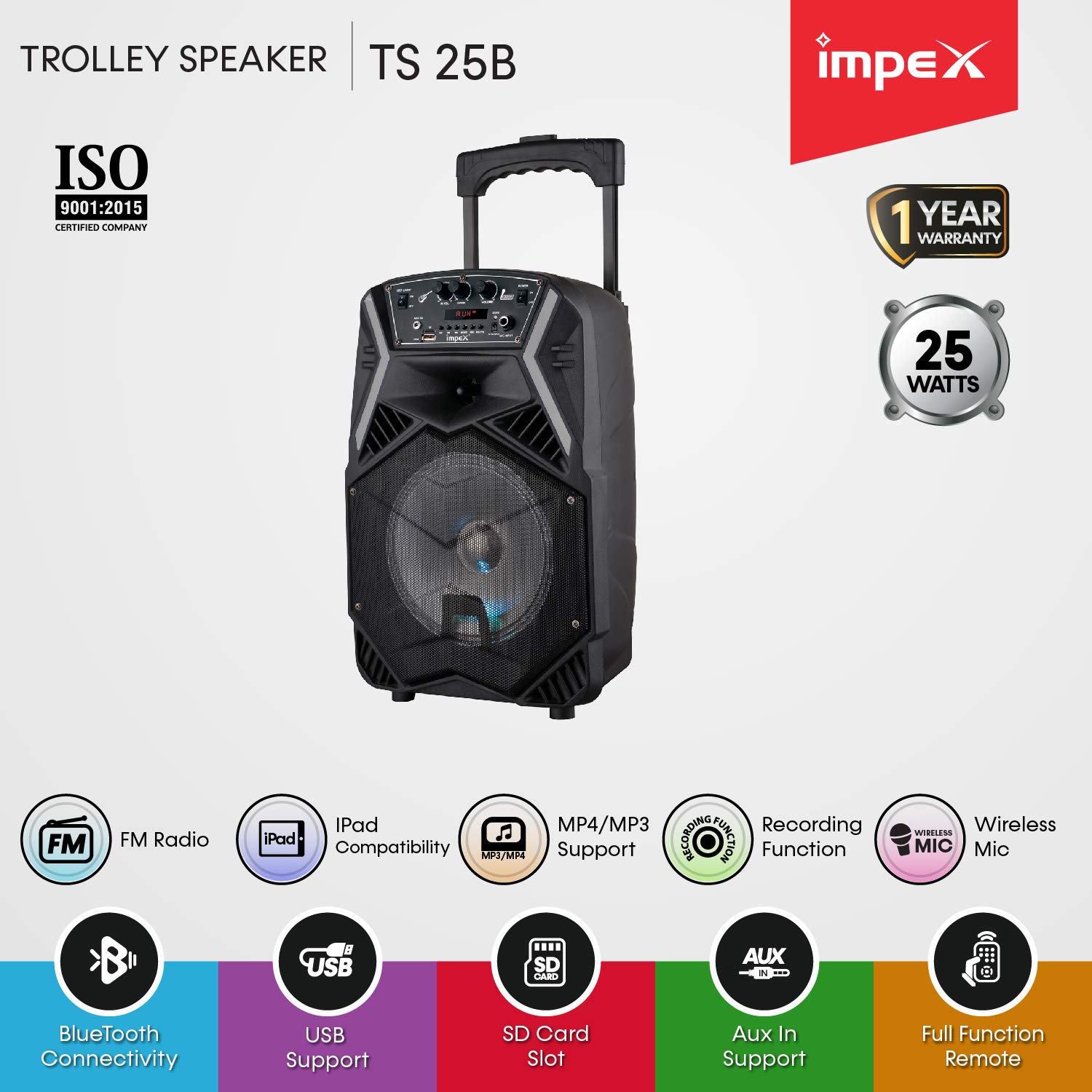 impex trolley speaker