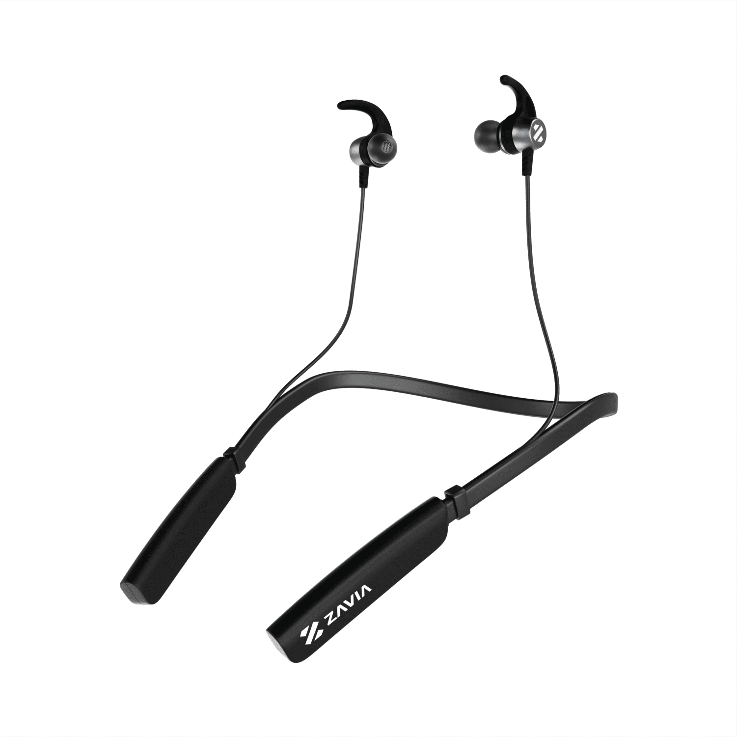 ZAVIA-Zavia High Octane performance Light weight Neckband / 200 Hrs Standby time 25 Hrs. Playback time 15 Hrs. Call time/ BT 5.0 Dual Pairing Metal Earphone/200 mAh powerful battery-PUNCH 501