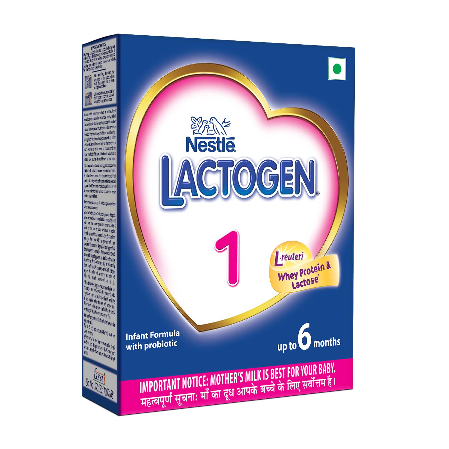NESTLE LACTOGEN 1 UP TO 6 MONTHS 400 GM