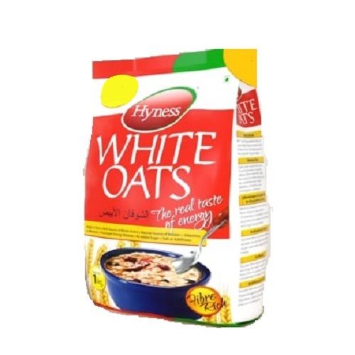 HYNESS WHITE OATS FIBRE RICH 500G POUCH