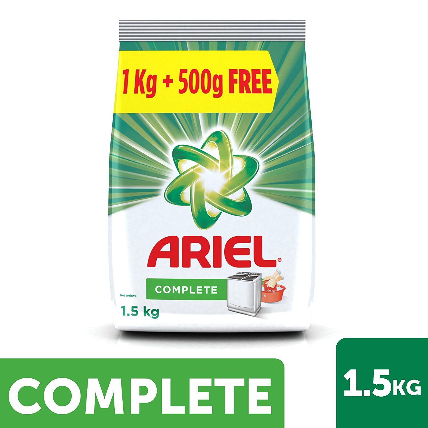 ARIEL COMPLETE 1KG + 500 GM FREE