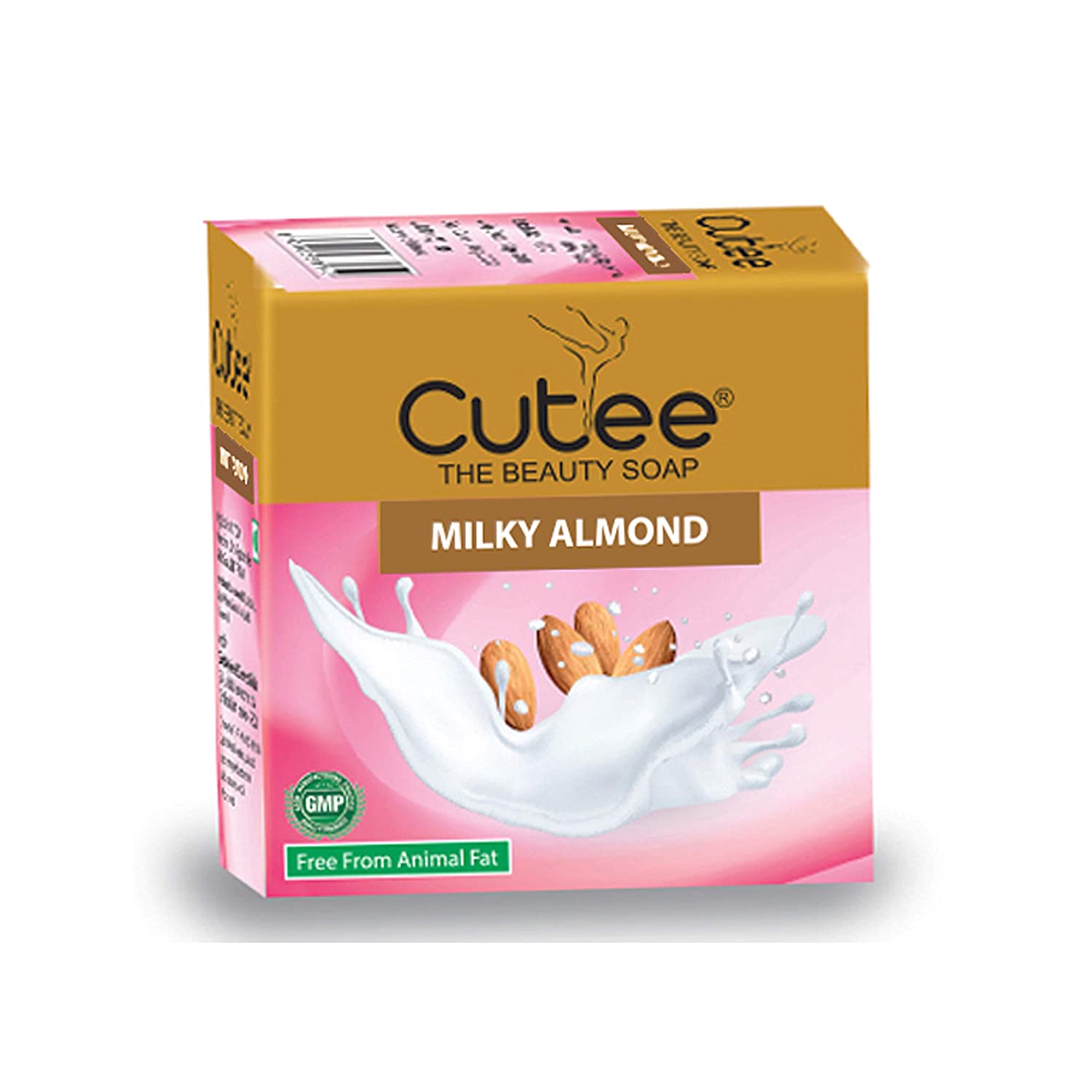 CUTEE MILKY ALMOND BEAUTY SOAP 100 GM