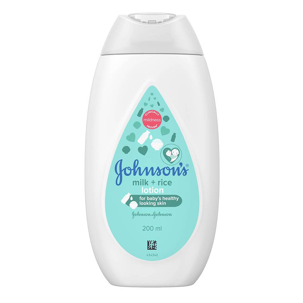 JOHNSONS MILK + RICE BABY LOTION 100ML